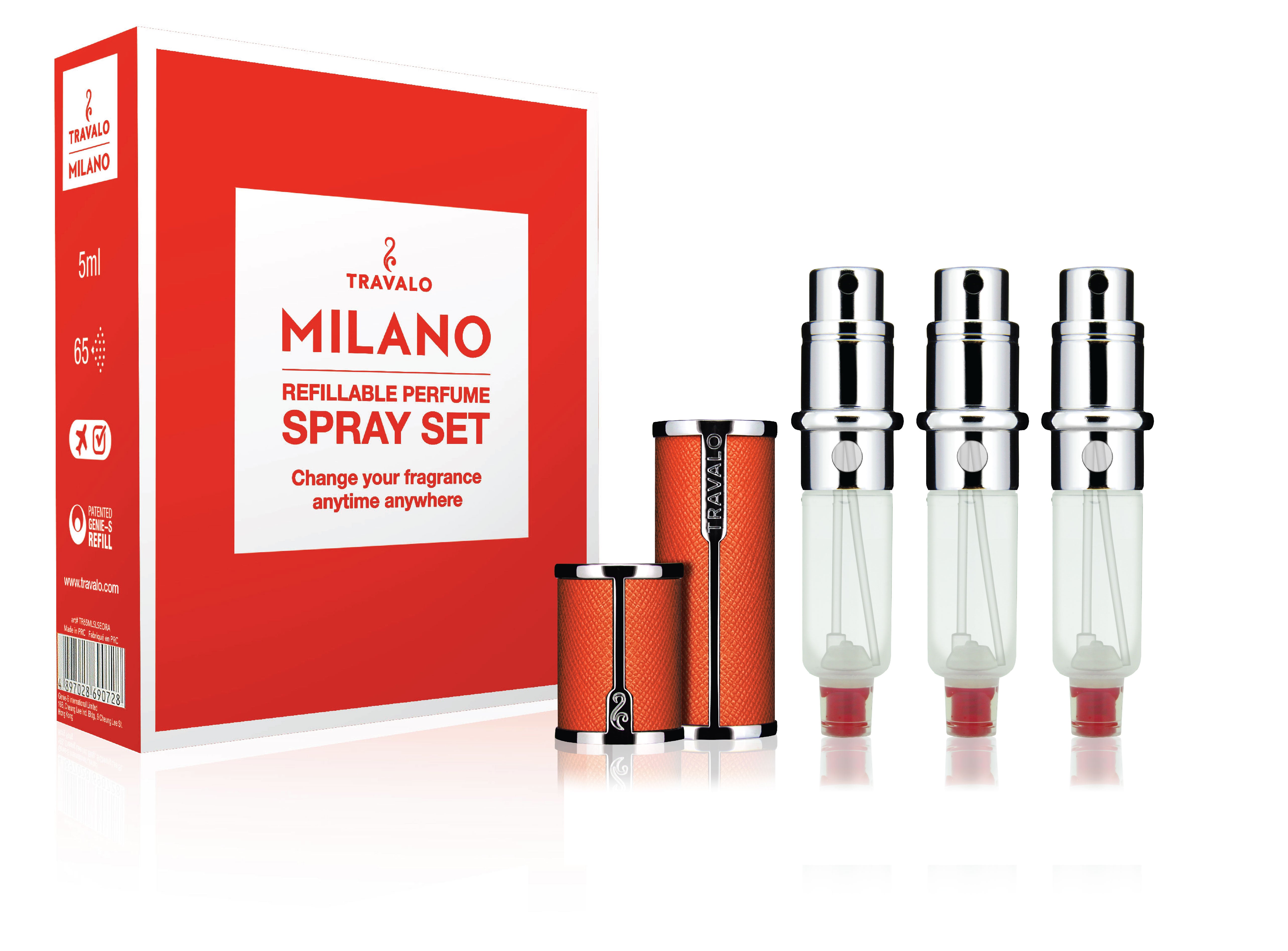 Travalo Milano Set 104 TRAVALO アトマイザー MILANO SET Aqua MILANO