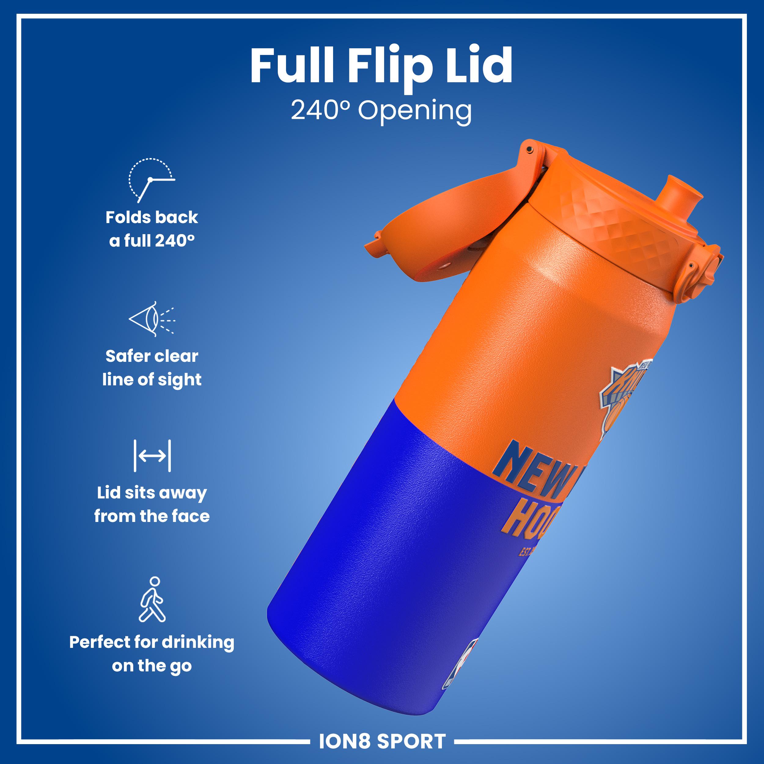 24oz - NBA x ION8 Sport Waterbottle - Stainless Steel, Double Wall