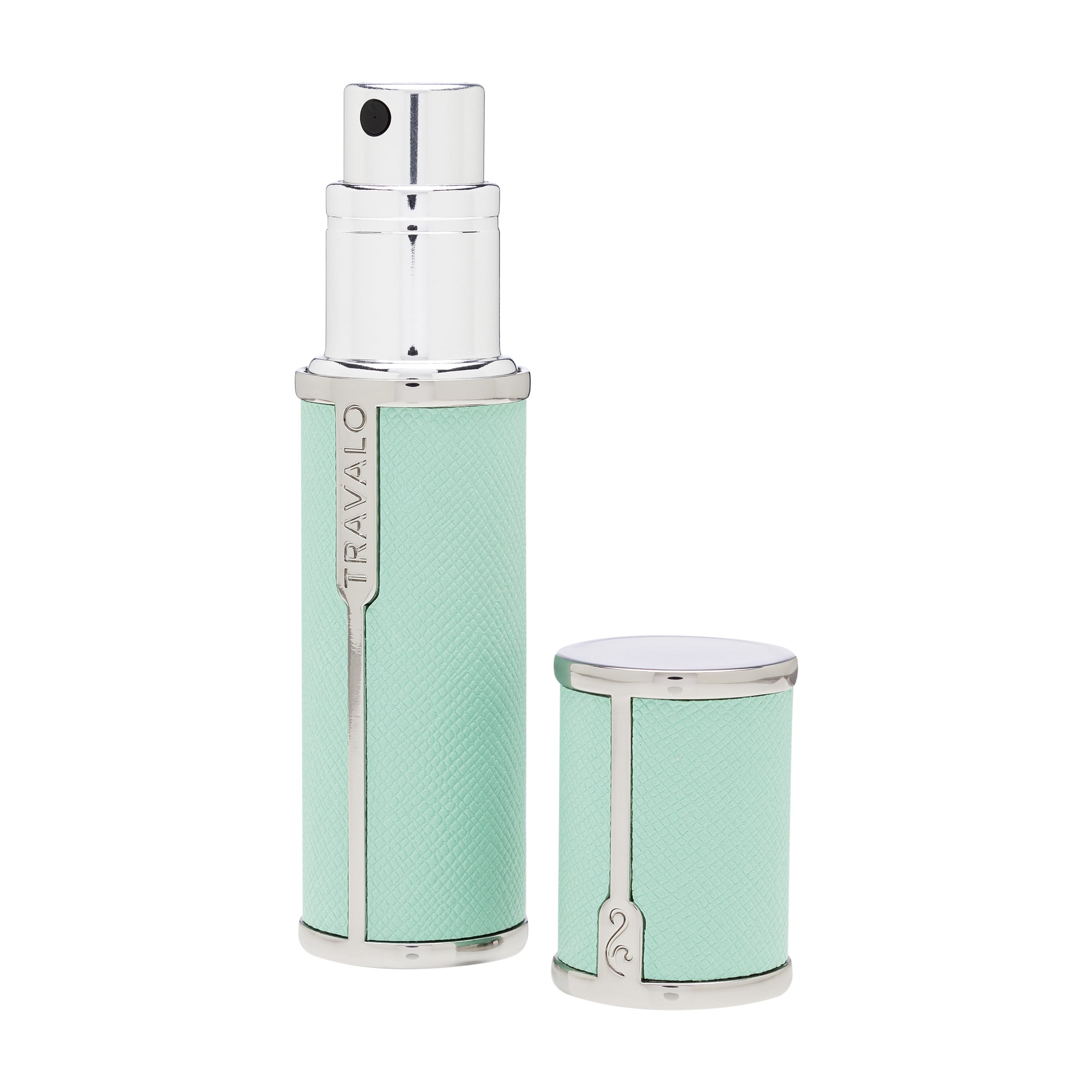 TRAVALO アトマイザー MILANO SET light blue Travalo Milano Refillable Fragrance Atomizer Duo - Aqua and Blue