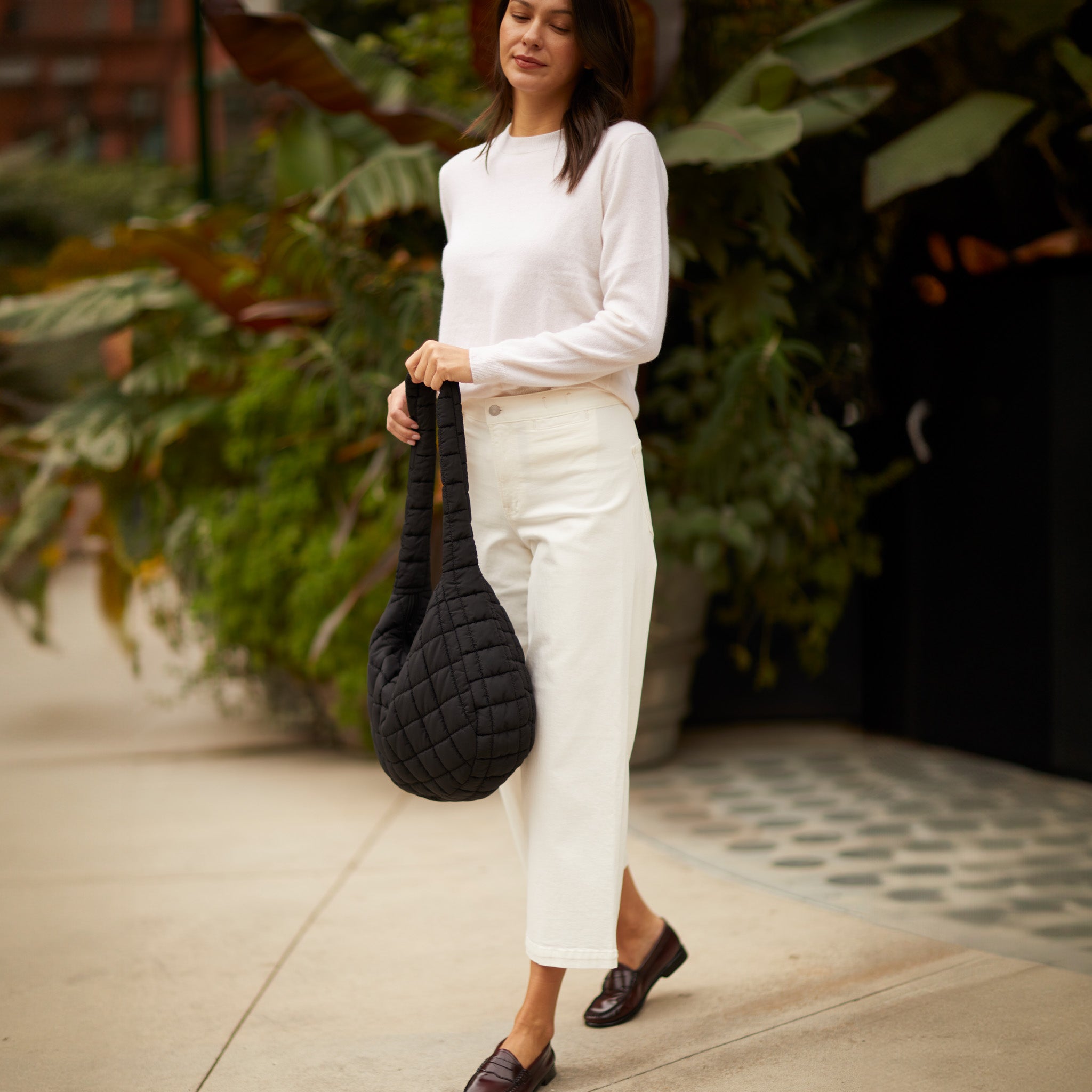 Cloud 9 Puffer Crossbody Bag - Black – Youzey