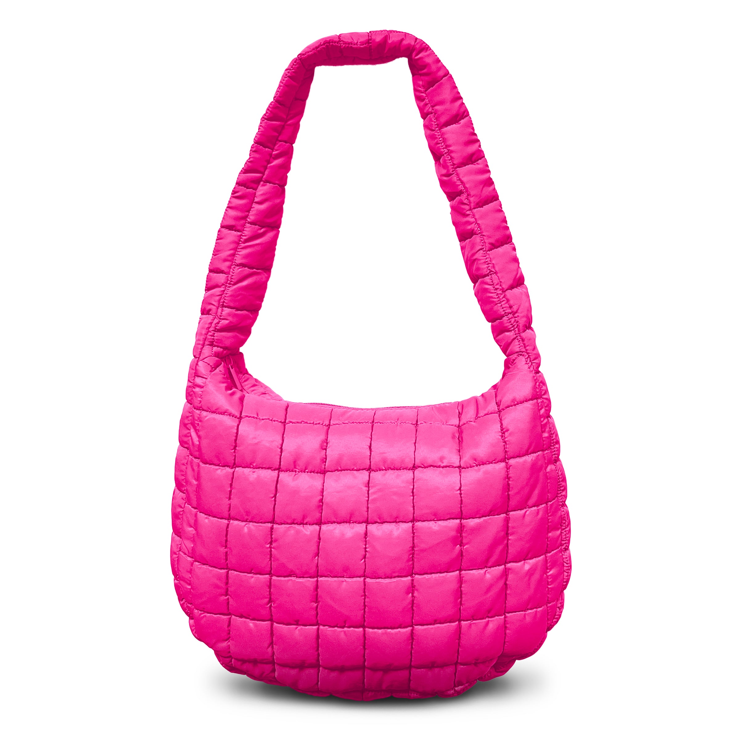 Cloud 9 Puffer Crossbody Bag - Hot Pink – Youzey
