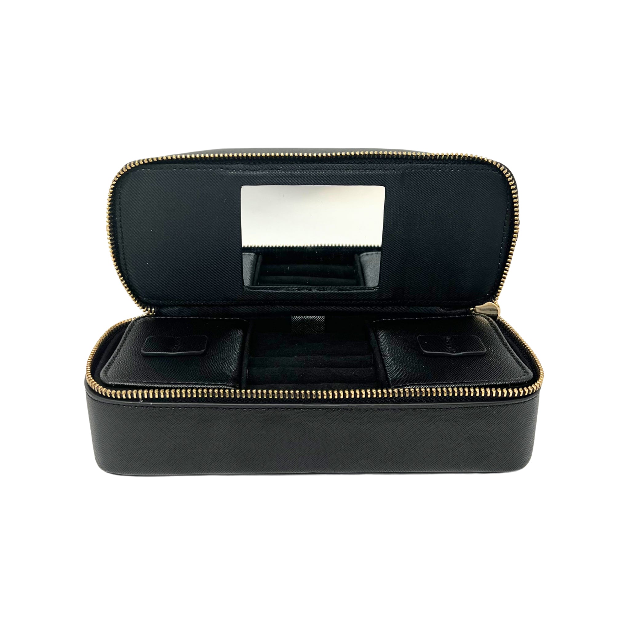 マクラメ✖️ロシアヤーン　マルチポーチ　シュガレットケース Jetsetter - The Curved Cosmetic Bag with Jewelry Organizer – Youzey